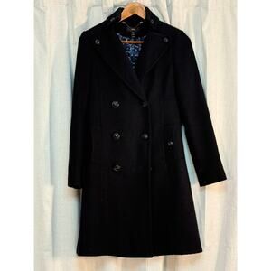 Womens Navy trench Coat